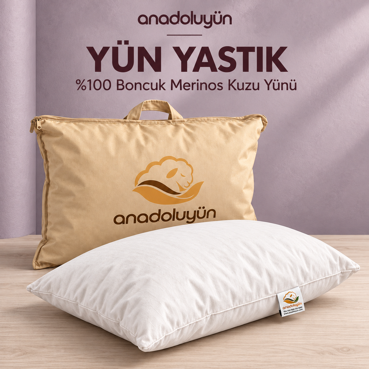 Tek Kişilik Doğal Yün Yatak Seti